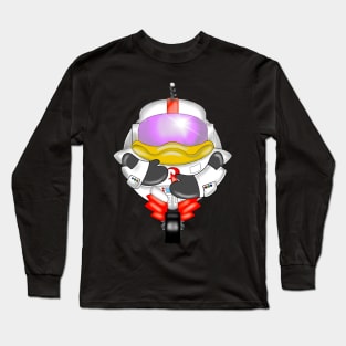 Gizmoduck Emoji Long Sleeve T-Shirt